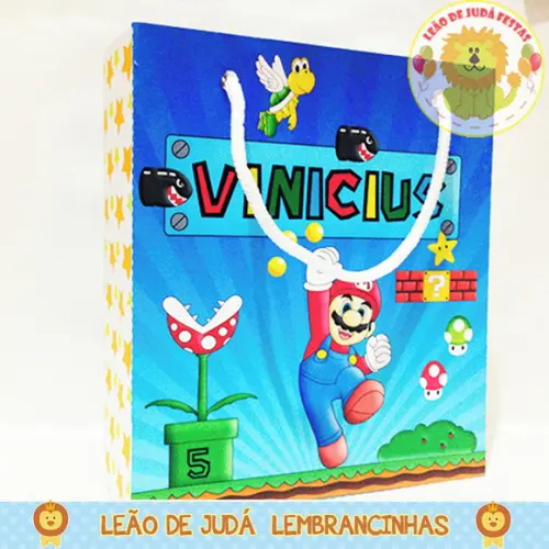Sacolinha G Tema Super Mario Bros