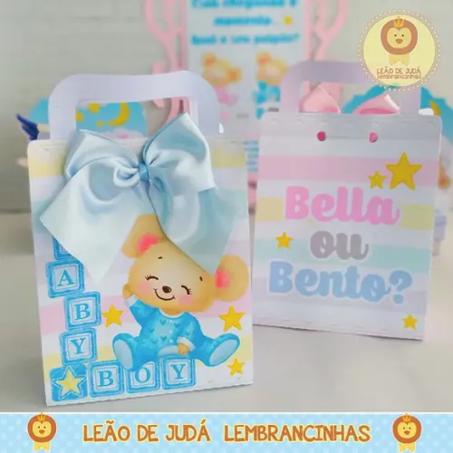 Sacolinha Mônaco Chá de Bebe