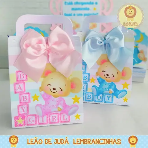 Sacolinha Mônaco Chá de Bebe