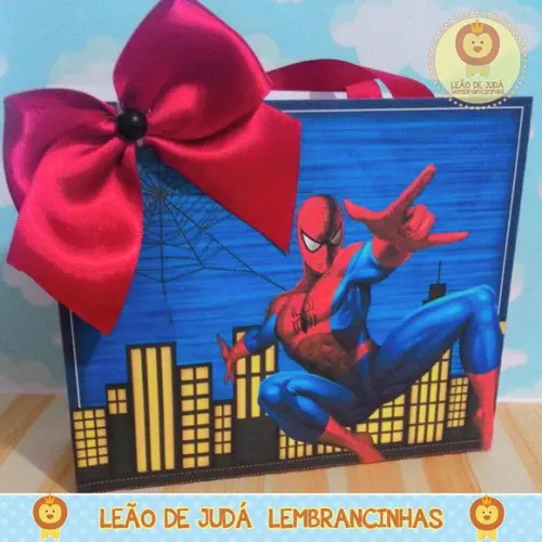 Sacolinha Mônaco Homem Aranha