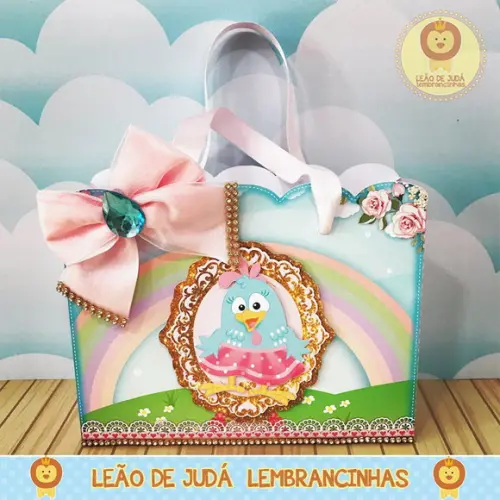 Sacolinha Mônaco Galinha Pintadinha