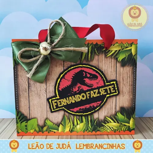 Sacolinha Mônaco Jurassic Park