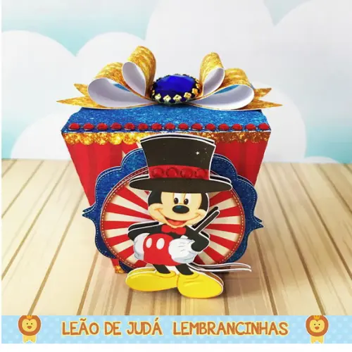 Sacolinha Mônaco Tema CIRCO DO MICKEY