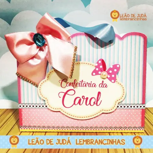 Sacolinha Mônaco Tema minnie confeiteira