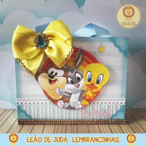 Sacolinha para Festa Tema Baby Looney Tunes