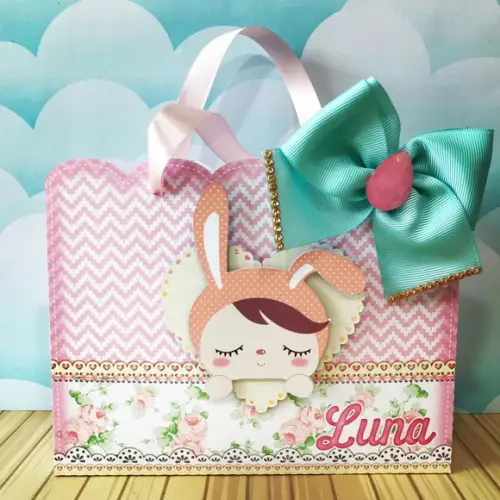 Sacolinha Para Festa Tema Boneca Metoo Doll
