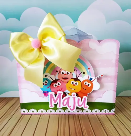 Sacolinha para Festa Tema Bichikids