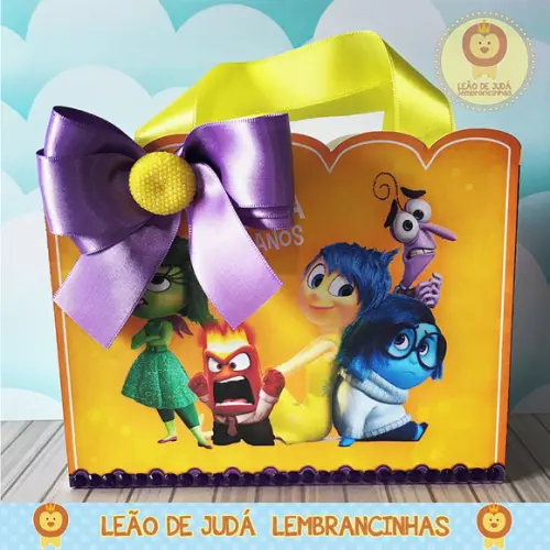 Sacolinha para Festa Tema Divertidamente