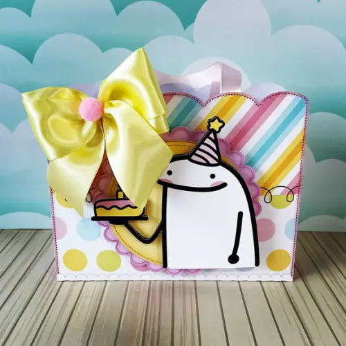 Sacolinha para Festa Tema Flork
