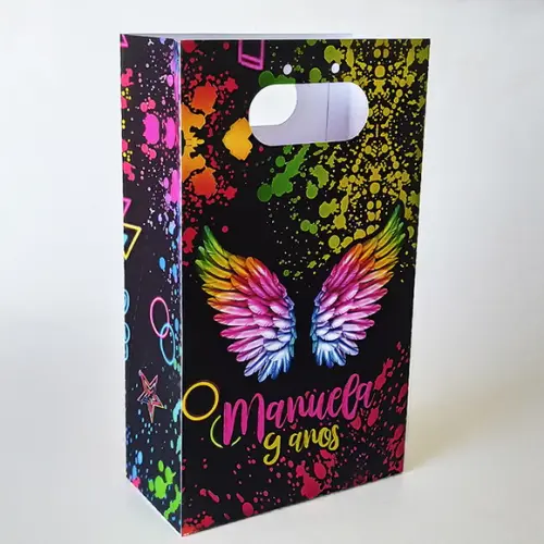 Sacolinha para Festa Tema Neon