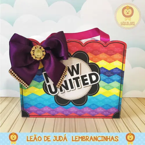 sacolinha para festa tema new united