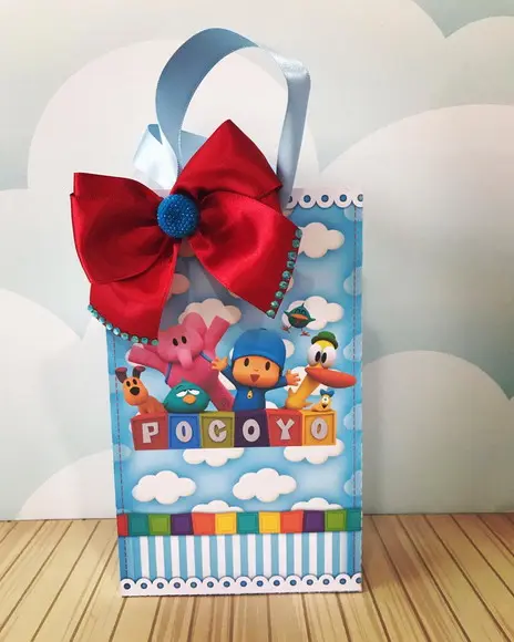 Sacolinha para Festa Tema Pocoyo