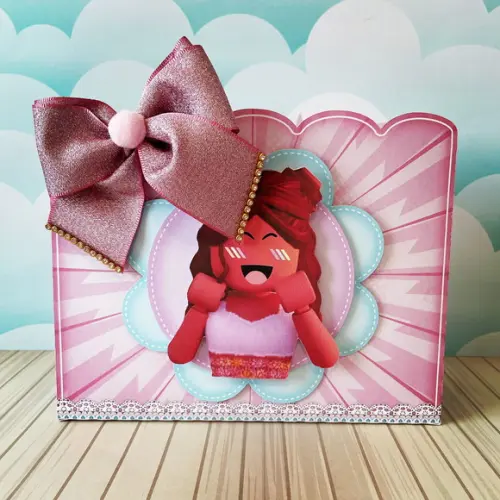 sacolinha para festa tema roblox