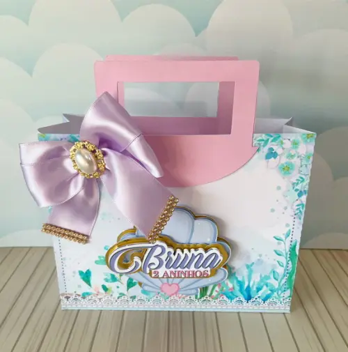 Sacolinha para Festa Tema Sereia