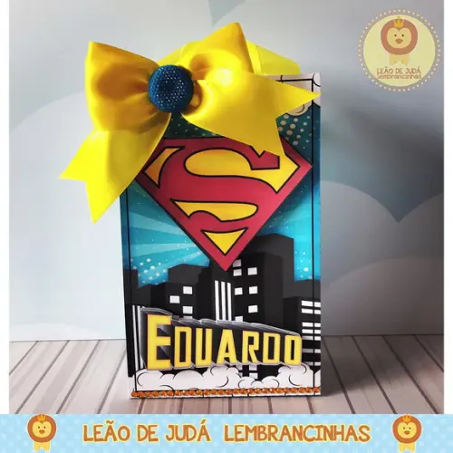 Sacolinha para festa tema superman