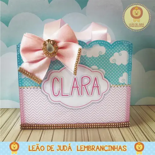 Sacolinha tema brinquedo menina