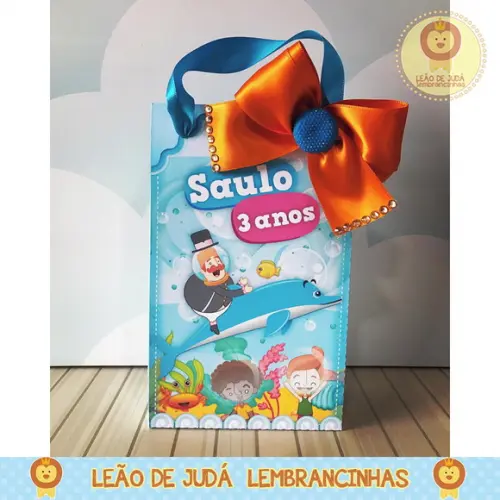 Scolinha para festa tema mundo bita