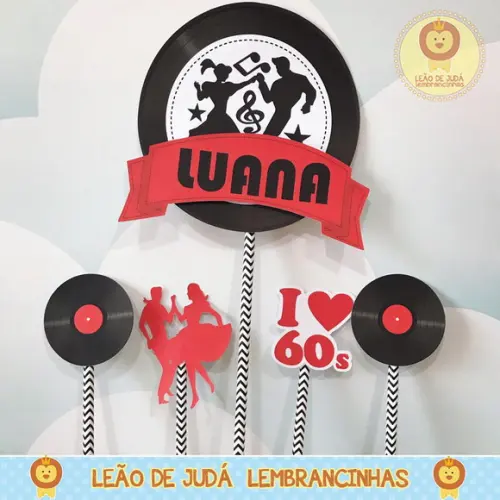 TOPO DE BOLO Anos 60