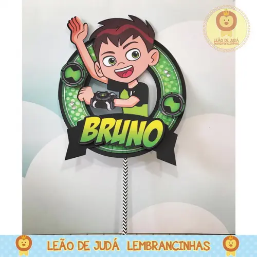 TOPO DE BOLO ben10