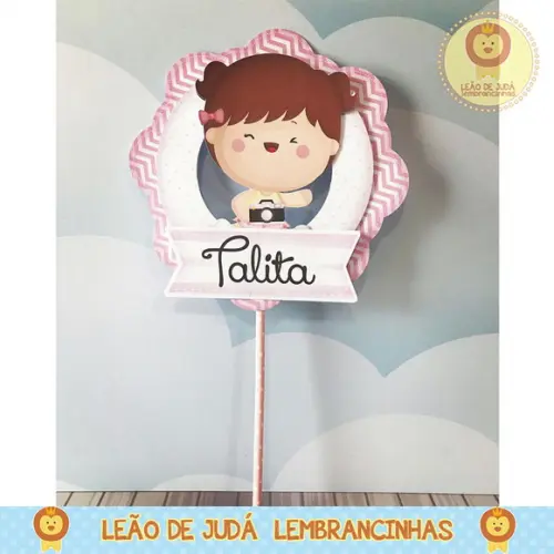 TOPO DE BOLO blogueirinha