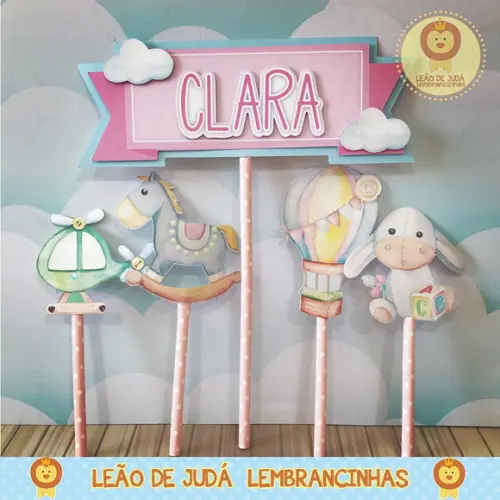 TOPO DE BOLO brinquedo menina