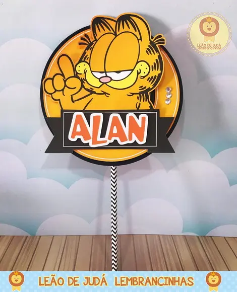 TOPO DE BOLO garfield