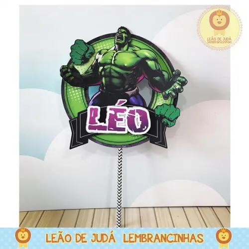 TOPO DE BOLO hulk