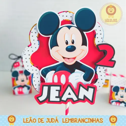 TOPO DE BOLO mickey