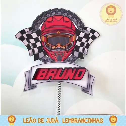 TOPO DE BOLO motocross