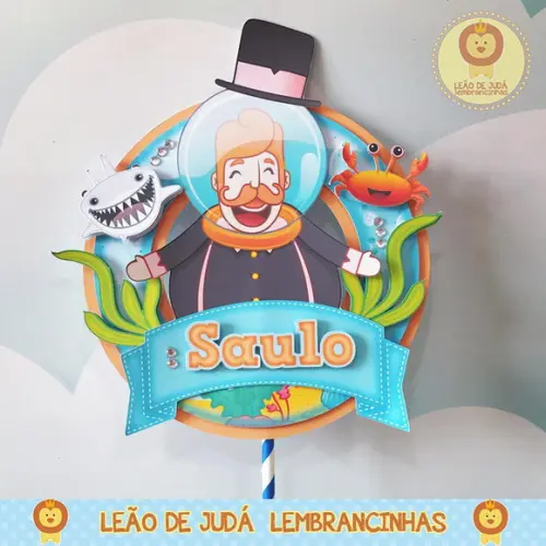 TOPO DE BOLO mundo bita