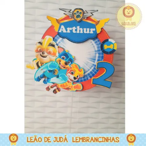TOPO DE BOLO patrulha canina