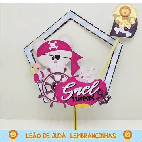 TOPO DE BOLO pirata