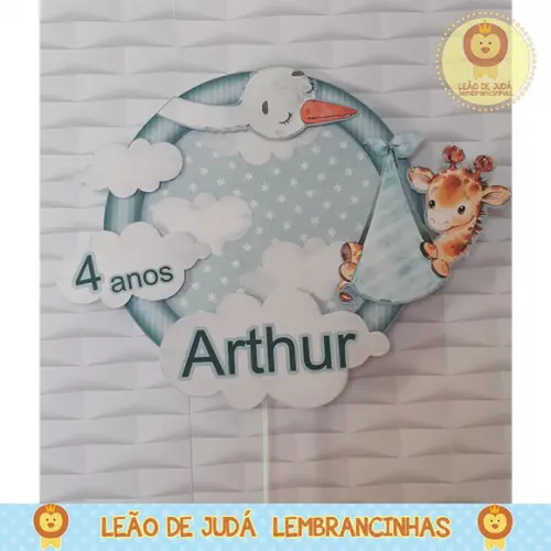 TOPO DE BOLO safári