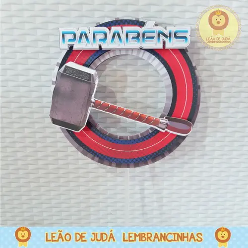 TOPO DE BOLO Thor