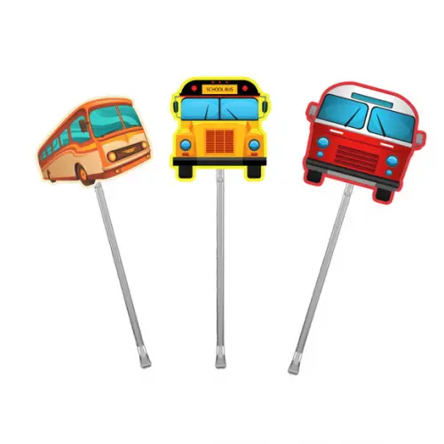 Topper para Docinho Tema Ônibus