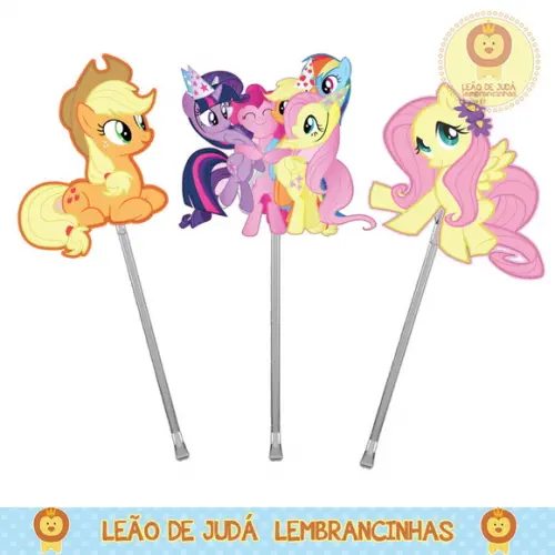 Topper para Docinho Tema My Little Pony