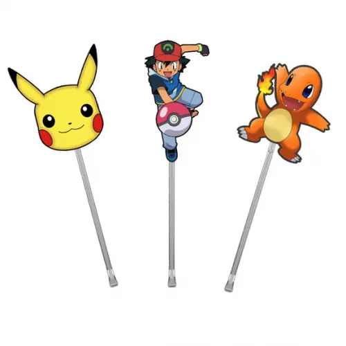 Topper para Docinho Tema Pokémon