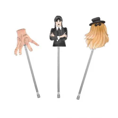 Topper para Docinho Tema Wandinha