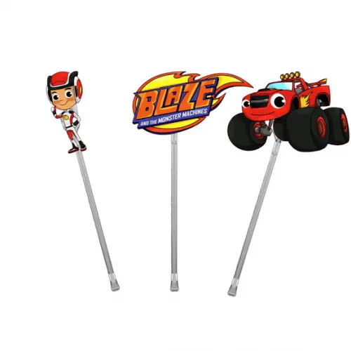 Topper para Docinhos Tema Blaze And Monster Machines
