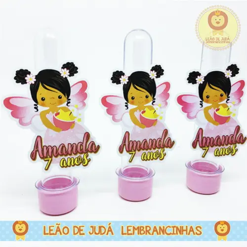 Tubete 13cm Tema Fadas