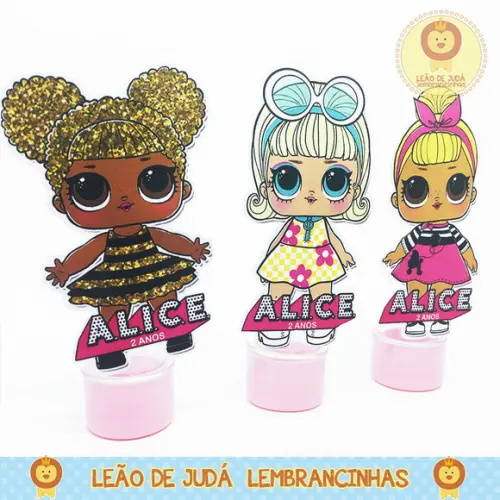 Tubete 13cm Tema Lol