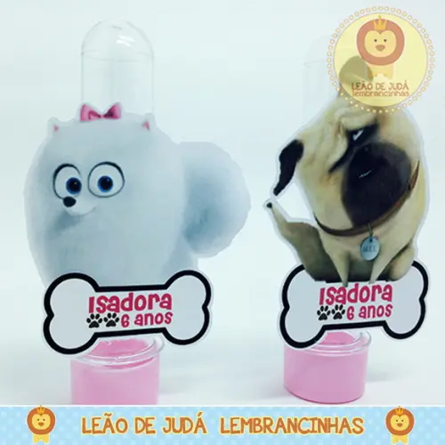 Tubete 13cm tema Pets