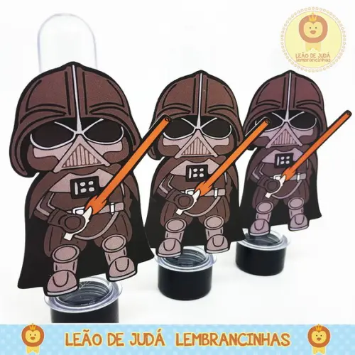 Tubete 13cm tema star wars