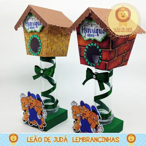 Tubete Casa dos 3 Porquinhos