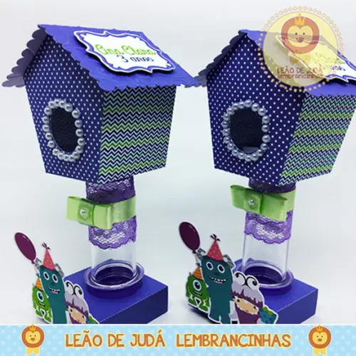 Tubete Casa Tema Monstros sa