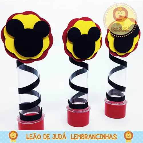Tubete Fita Tema mickey