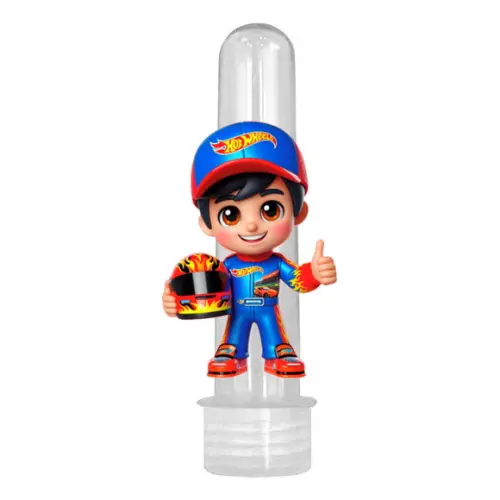 Tubete Lembrancinha Personalizada Tema Hot Wheels