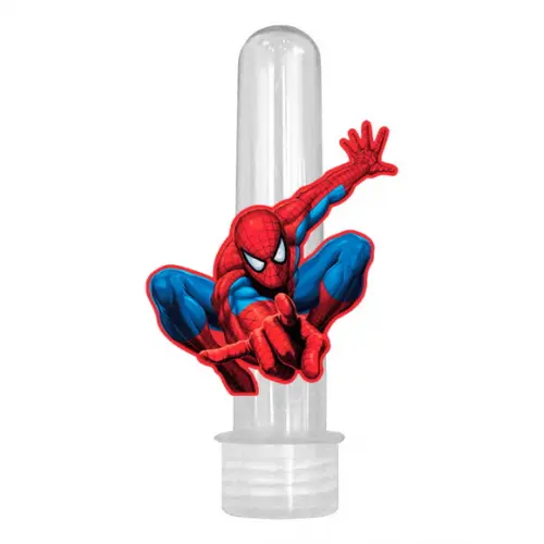 Tubete Lembrancinha Personalizada Tema Homem Aranha