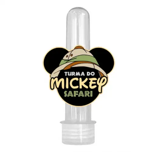 Tubete Lembrancinha Personalizada Tema Mickey Safari