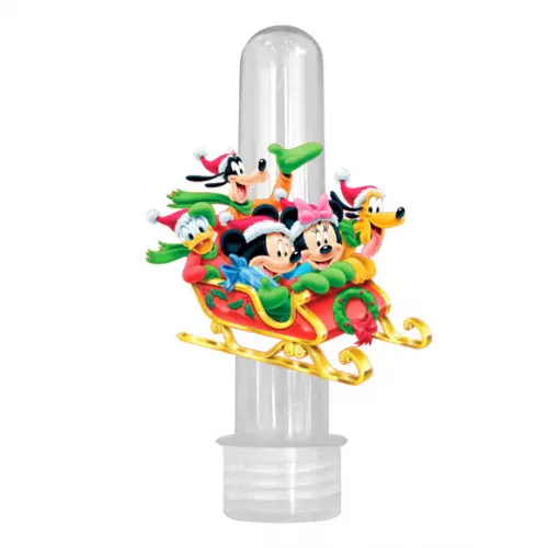 Tubete Lembrancinha Personalizada Tema Natal Mickey
